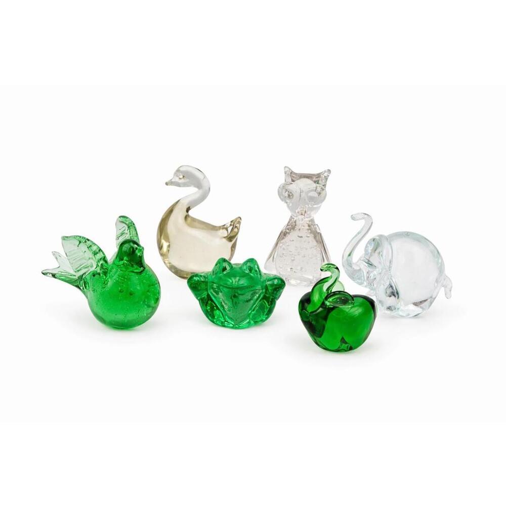 Vintage Glass Animal Figurines – Choice of Animal – Mid Century Style Art Glass